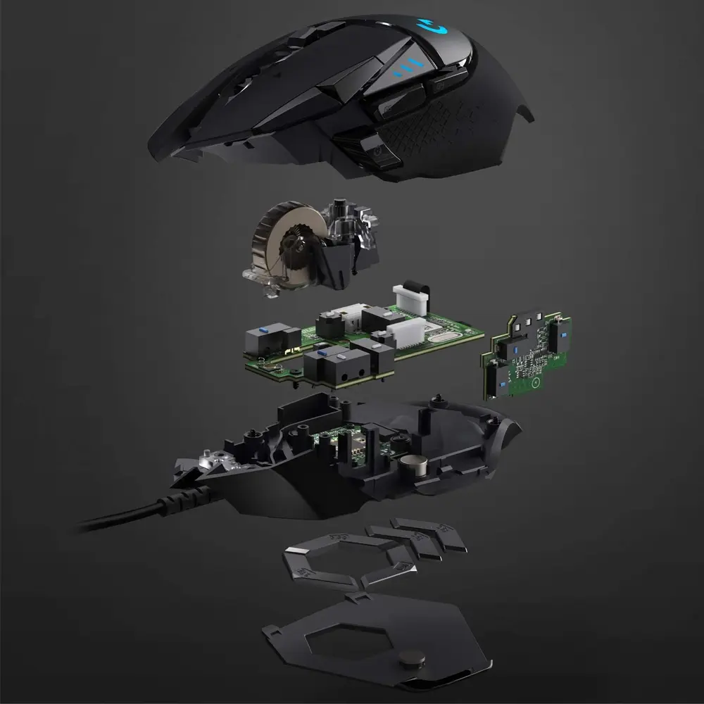 موس Logitech G502 HERO - الصورة 3