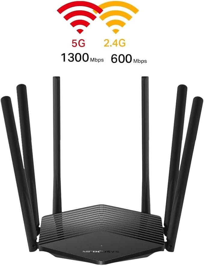 MERCUSYS AC1900 Wireless Dual Band Gigabit Router MR50G - الصورة 3