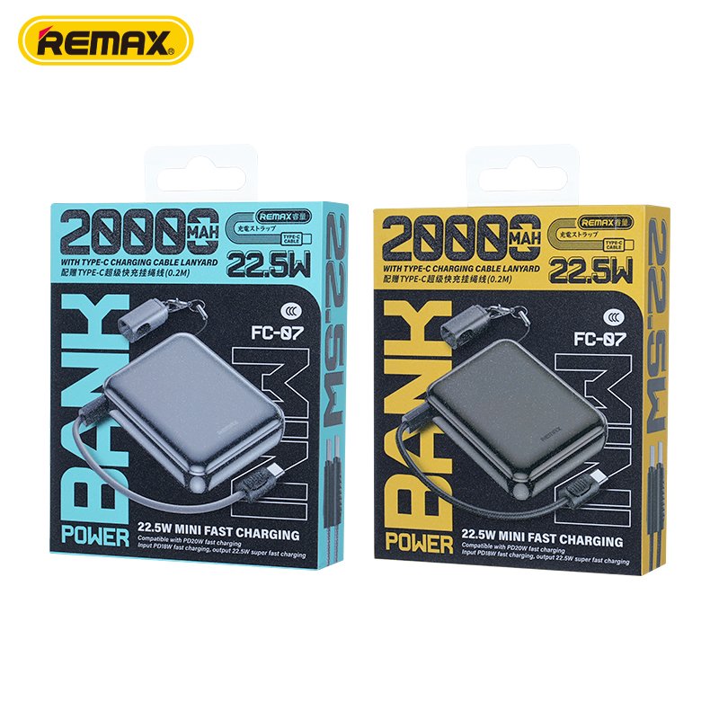 REMAX FC-07 20000mAh Power Bank 22.5W - الصورة 3