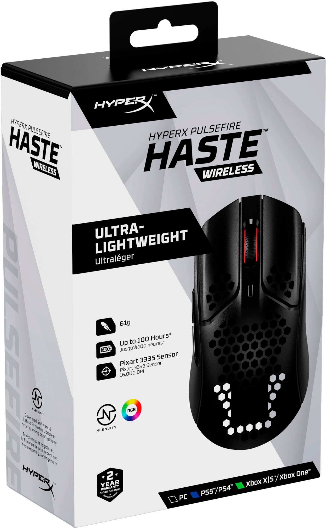 موس OPEN BOX HyperX Haste - Wireless - الصورة 4
